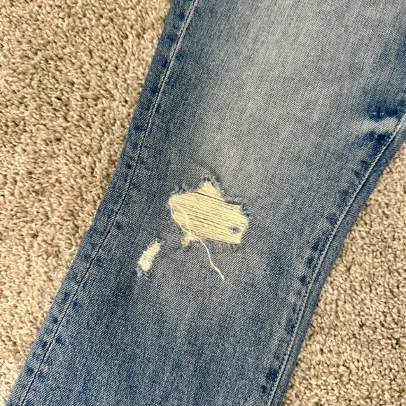 NWT Mother Superior Insider Crop Step Fray in Holy Melancholy W/ Distressing - Picture 13 of 13